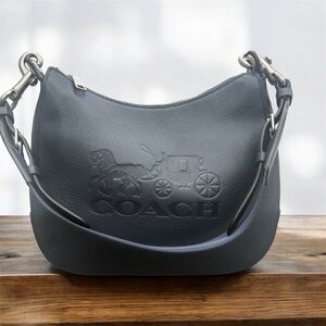 Coach Leather Jes Hobo Shoulder bag in Black in excellent condition.